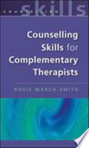 Counselling skills for complementary therapists