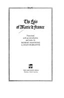 The lais of Marie de France /