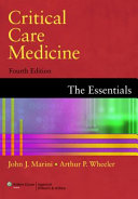 Critical care medicine : the essentials /