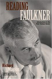 Reading Faulkner : introductions to the first thirteen novels /