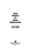 Using Windows for library administration /