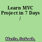 Learn MVC Project in 7 Days /
