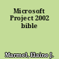 Microsoft Project 2002 bible