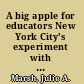 A big apple for educators New York City's experiment with schoolwide performance bonuses : final evaluation report /