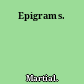 Epigrams.