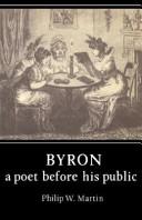 Byron, a poet before his public /