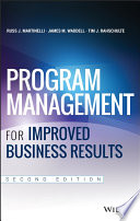 Program management for improved business results /