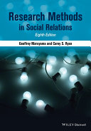 Research methods in social relations /