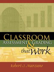 Classroom assessment & grading that work /