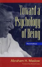 Toward a psychology of being /