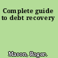 Complete guide to debt recovery