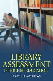 Library assessment in higher education /
