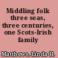 Middling folk three seas, three centuries, one Scots-Irish family /