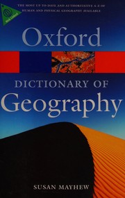 A dictionary of geography /