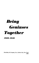 Being geniuses together, 1920-1930 /