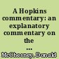 A Hopkins commentary: an explanatory commentary on the main poems, 1876-89