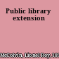 Public library extension