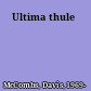 Ultima thule