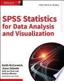 SPSS Statistics for data analysis and visualization /