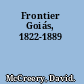 Frontier Goiás, 1822-1889