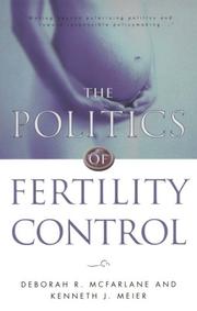 The politics of fertility control : family planning and abortion policies in the American states /