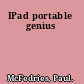 IPad portable genius