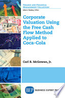 Corporate valuation using the free cash flow method applied to Coca-Cola /