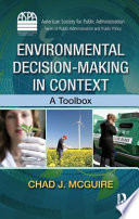 Environmental decision-making in context a toolbox /