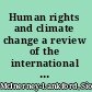 Human rights and climate change a review of the international legal dimensions /