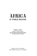 Africa in world politics /