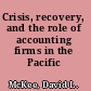 Crisis, recovery, and the role of accounting firms in the Pacific Basin