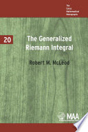 The generalized Riemann integral /