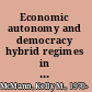 Economic autonomy and democracy hybrid regimes in Russia and Kyrgyzstan /