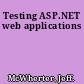 Testing ASP.NET web applications