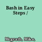Bash in Easy Steps /