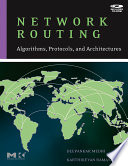 Network routing algorithms, protocols, and architectures /