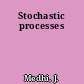 Stochastic processes