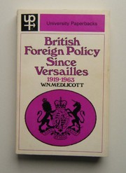 British foreign policy since Versailles, 1919-1963 /
