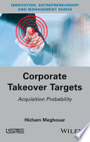 Corporate takeover targets : acquisition probability /