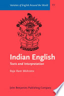 Indian English texts and interpretation /