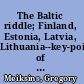 The Baltic riddle; Finland, Estonia, Latvia, Lithuania--key-points of European peace,