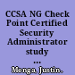 CCSA NG Check Point Certified Security Administrator study guide /