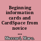 Beginning information cards and CardSpace from novice to professional /