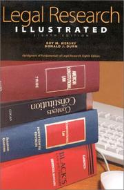 Fundamentals of legal research /