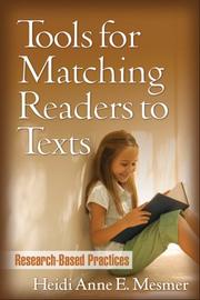 Tools for matching readers to texts : research-based practices /
