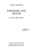 Freedom and death;