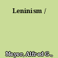 Leninism /