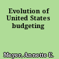 Evolution of United States budgeting