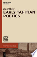 Early Tahitian poetics /