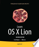 Learn OS X Lion, second edition